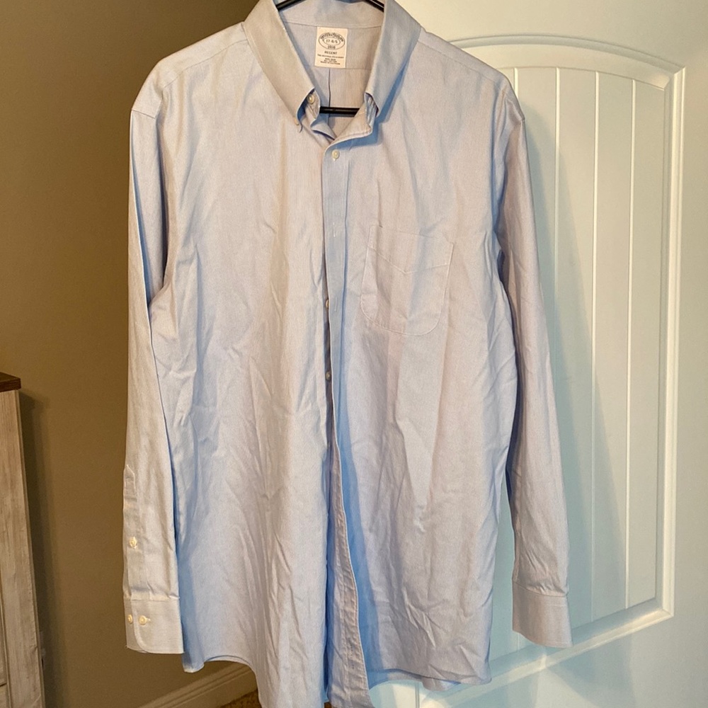Brooks Brothers Long Sleeve Dress Shirt Size XL